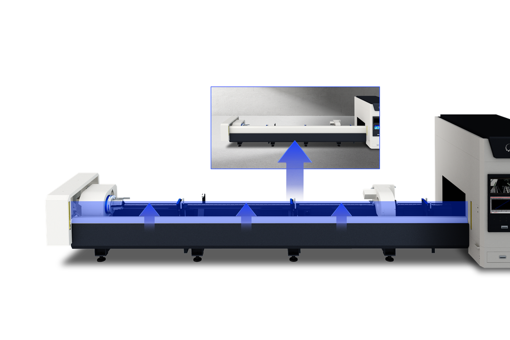 CORTADORA LASER DE TUBO QLTEK K2 PLUS 3,000 KW (SERIE: KTZS250813018)