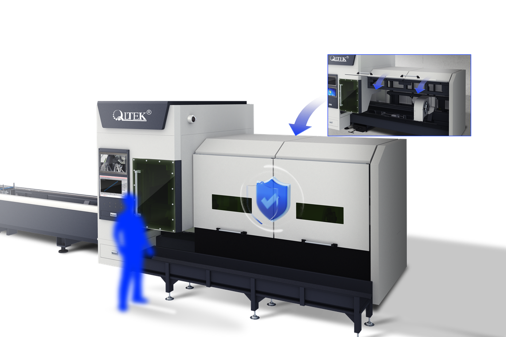 CORTADORA LASER DE TUBO QLTEK K2 PLUS 3,000 KW (SERIE: KTZS250813018)