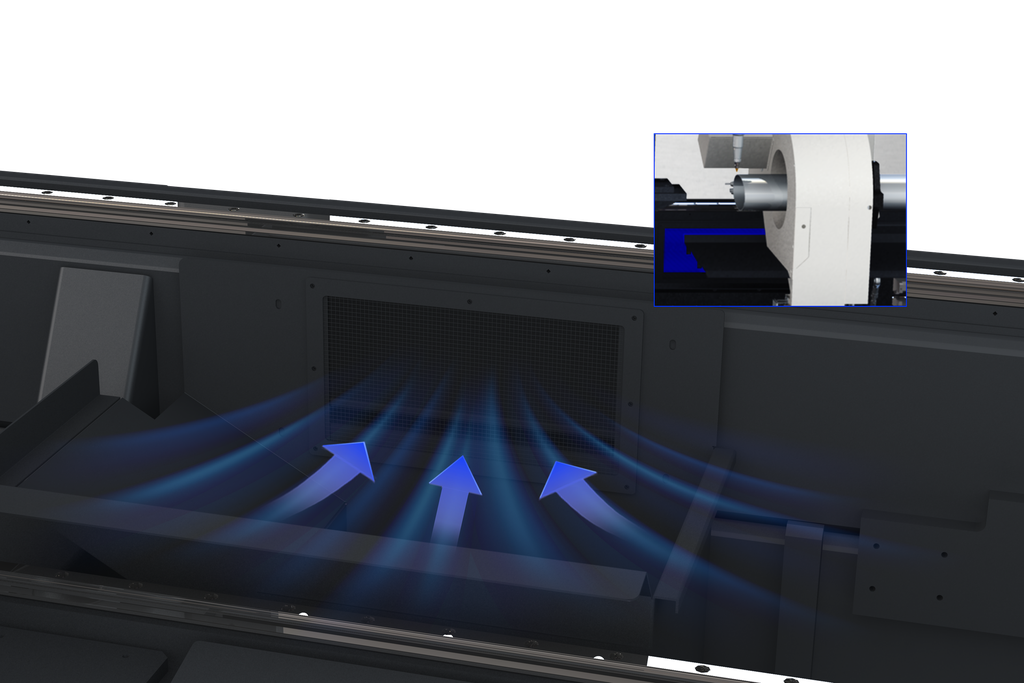CORTADORA LASER DE TUBO QLTEK K2 PLUS 3,000 KW (SERIE: KTZS250813018)