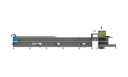 CORTADORA LASER DE TUBO QLTEK L2 – 3KW CON SEMI ALIMENTACION AUTOMATICA (SERIE: KTZS250729032)