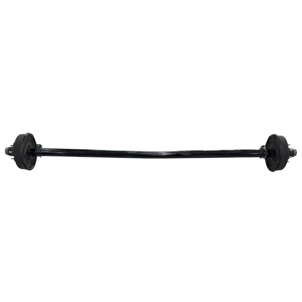 EJE DE 8,000 LBS (80" Y 95") CON FRENOS Y SUS ACCESORIOS (8-6.5") 