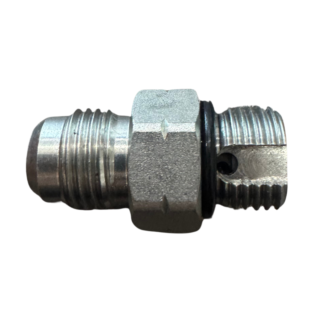 VALVULA DE SEGURIDAD PARA REMOLQUE DE VOLTEO SAE 6 MACHO, #6 JIC MACHO