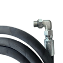 MANGUERA DE 3/8" DE 2.5 METROS DE LARGO, CON CONECTORES Y ADAPTADORES (2 CODOS SAE 6 Y 2 CODOS SAE 8) 4,700 PSI