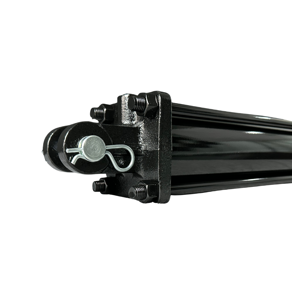 HYDRAULIC CYLINDER, 4" BORE, 1 1/2" ROD, 8" STROKE, ASAE, 2,500 PSI