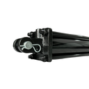 HYDRAULIC CYLINDER, 4" BORE, 1 1/2" ROD, 8" STROKE, ASAE, 2,500 PSI