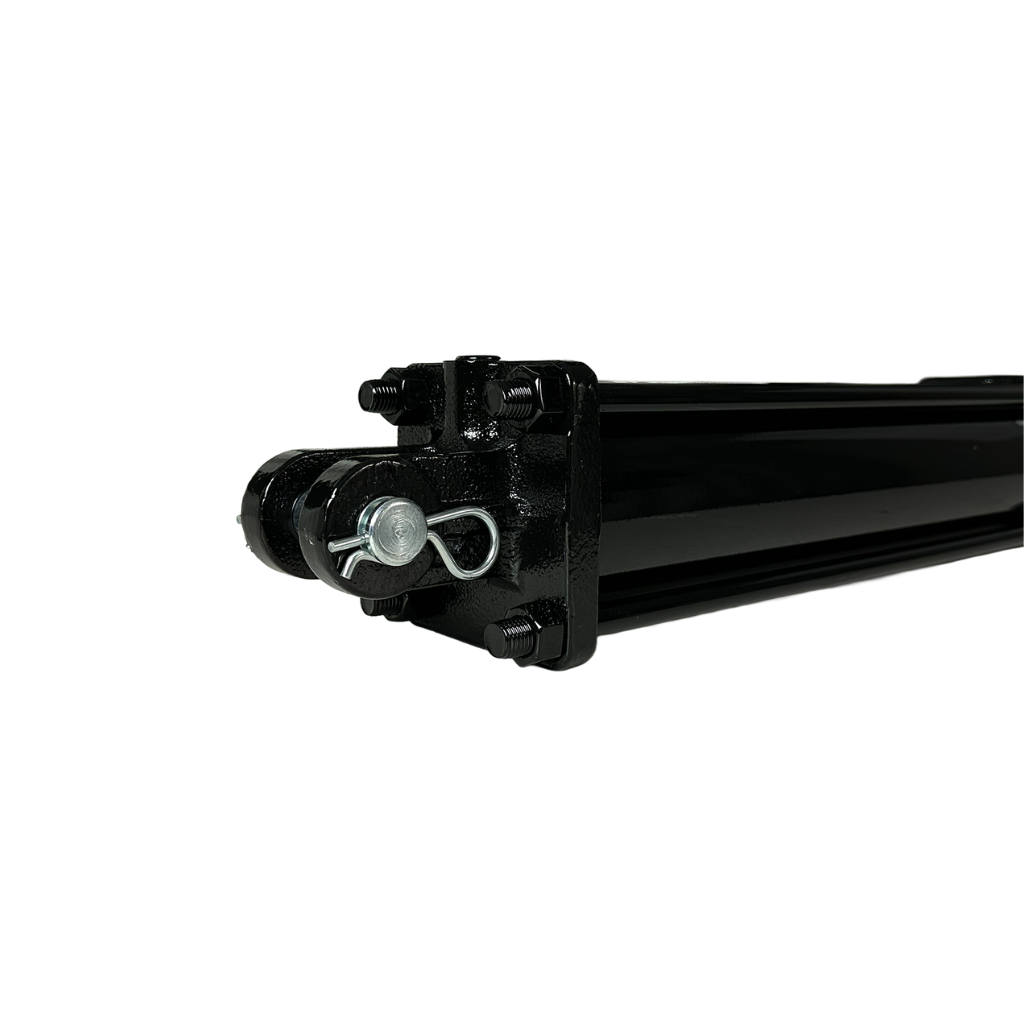 HYDRAULIC CYLINDER, 4" BORE, 2" ROD, 24" STROKE, 2,500 PSI