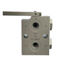 VÁLVULA SELECTORA DE FLUJO DE 2 VÍAS, SAE 6 HEMBRA