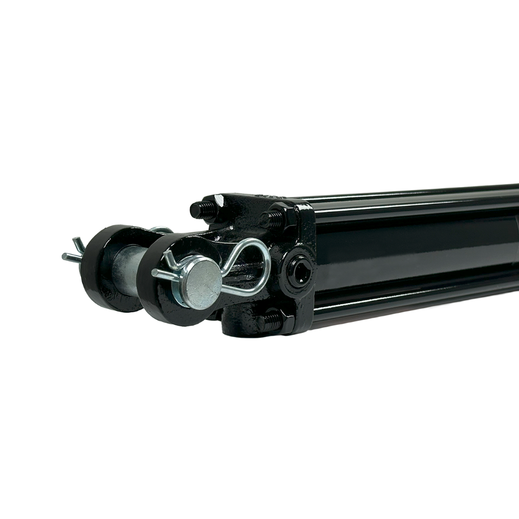 HYDRAULIC CYLINDER, 2" BORE, 1 1/4" ROD, 34" STROKE, 2,500 PSI