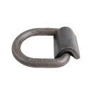  D-RING DE 1/2" CON CLIP PARA SOLDAR – WLL 4,000 LB – MBS 12,000 LB – ACERO FORJADO – ACABADO NATURAL