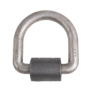 D-RING DE 5/8" CON CLIP PARA SOLDAR – WLL 6,300 LB – MBS 18,000 LB – ACERO FORJADO – ACABADO NATURAL