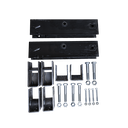 Tandem Axle 42,1/4" Axle Spacing Hanger Kit W/ Equalizers & Bolt On Hardware For 12-16k Axles