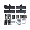 Tridem Axle 48,1/4" Axle Spacing Hanger Kit W/ Equalizers & Bolt On Hardware For 10k Axles