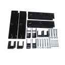 Tridem Axle 42,1/4" Axle Spacing Hanger Kit W/ Equalizers & Bolt On Hardware For 12-16k Axles