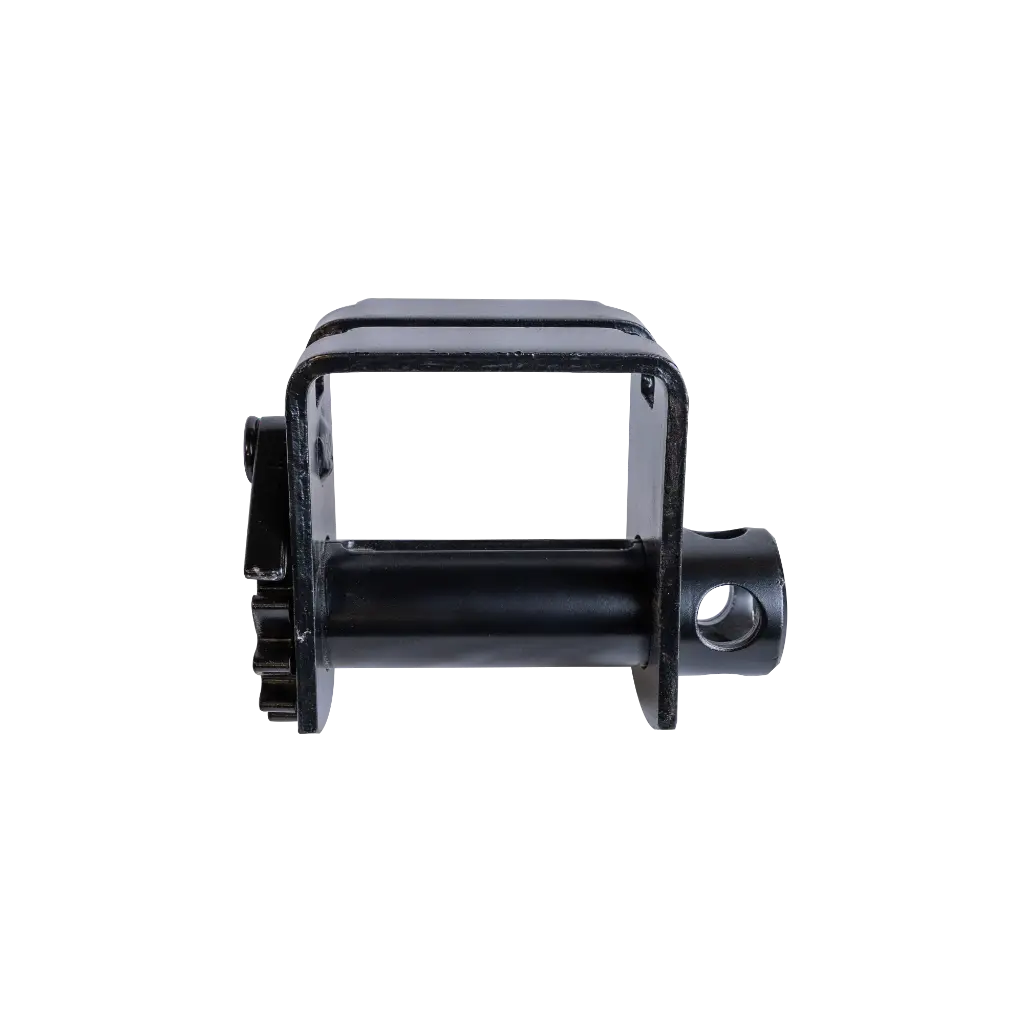 Sliding Double L Winch 5,500 Lbs Wll - Steel - Black
