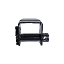 Sliding Double L Winch 5,500 Lbs Wll - Steel - Black