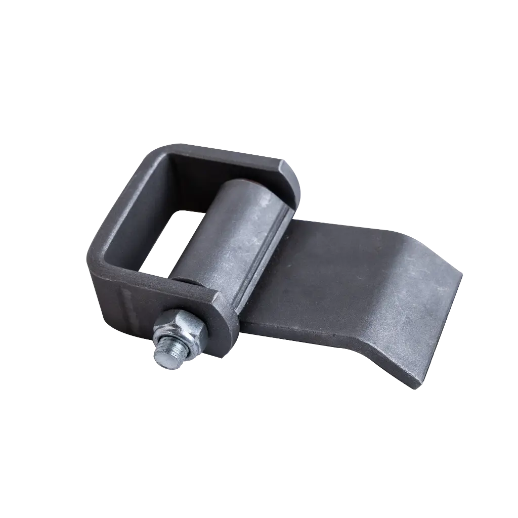 Weld On Right Side Door Hinge W/ Grease Zerk - Steel - Raw