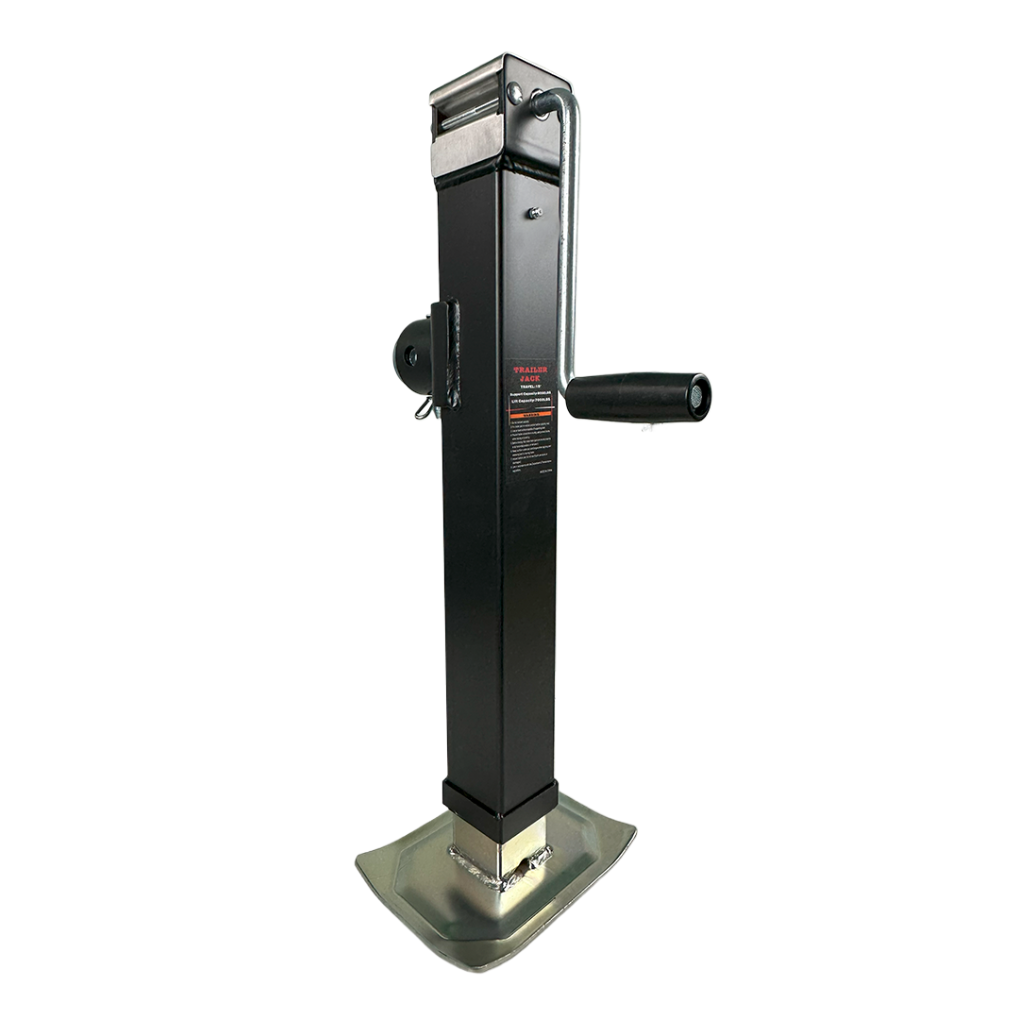 MANUAL JACK 7,000 LBS, WITH WELDED BUSHING AND SIDE HANDLE (TRAVEL 15")