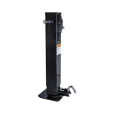 JACK 12K DE 2 VELOCIDADES CON PATA ABATIBLE CON RESORTE, PASADOR FRONTAL, MANIVELA LATERAL, SIN MANIJA – NEGRO