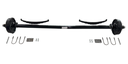 5,200 LB AXLE KIT WITH SPRING KIT AND ELECTRIC BRAKES (80"–95")