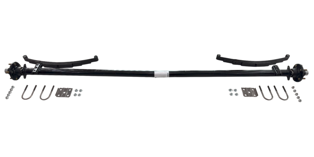 3,500 LB AXLE KIT WITH SPRING KIT, NO BRAKES (80"–95")