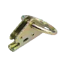 E-TRACK TIE DOWN FITTING 2" O-RING 1,335 LBS WLL - ZINC PLATED