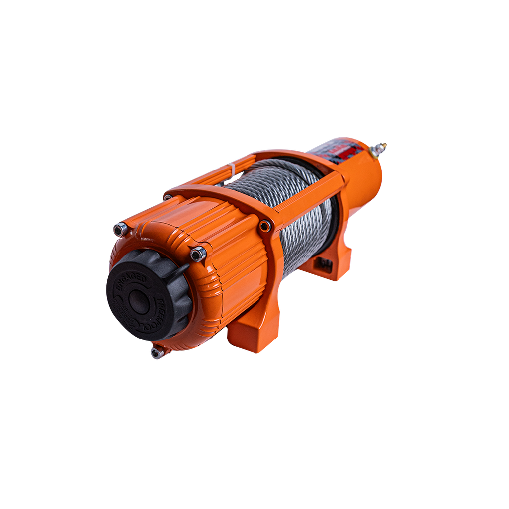 WINCHMAX WINCH STEEL CABLE 50' - 5,000 LBS - 12V  - ORANGE – C
