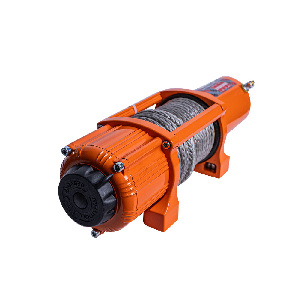 WINCHMAX WINCH SYNTHETIC ROPE 65' - 5,000 LBS - 12V  - ORANGE – C