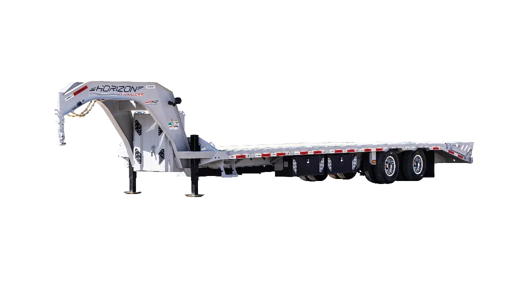FHZ 30' x 102" x 34" GN 10K 2A FLATDECK TRAILER