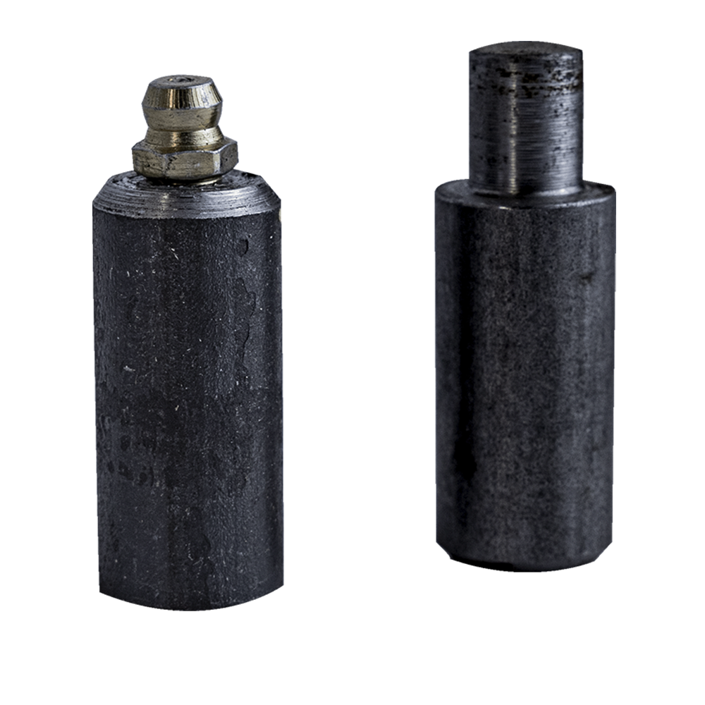 Weld On Tubular Hinge W/ Grease Zerk 5/8'' X 2,3/4'' - Steel - Raw