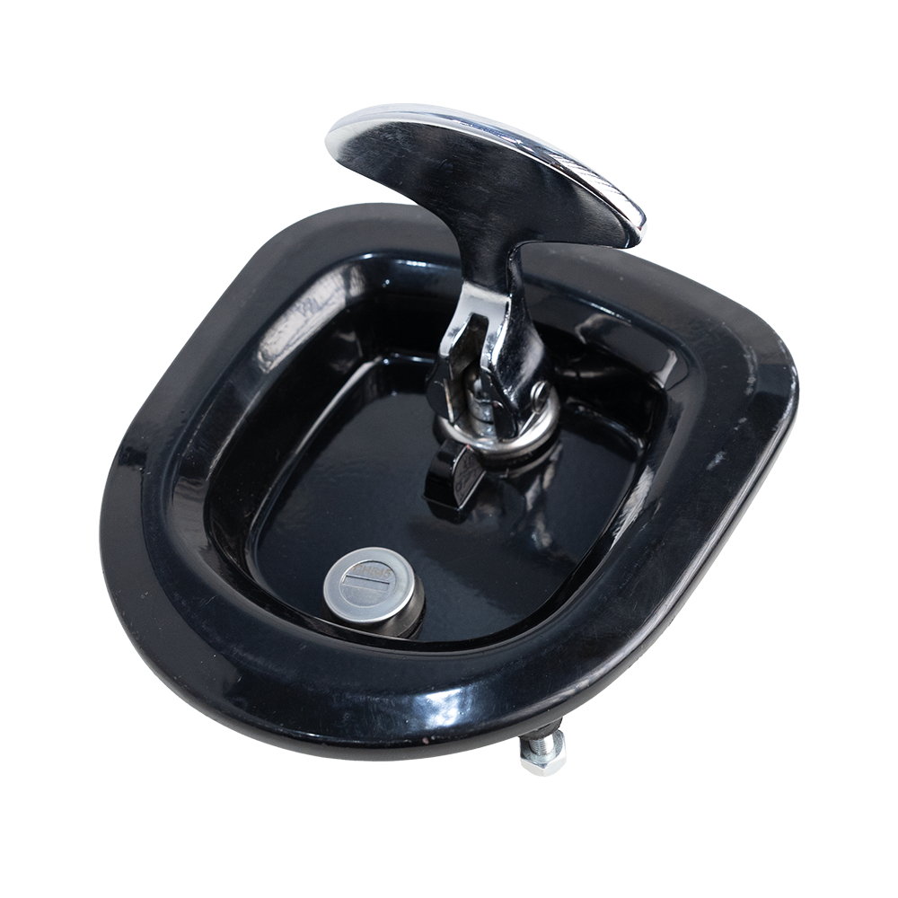 T-Type Toolbox Handle Black-Chrome