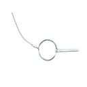 Lynch Pin 1/4" X 1,3/4" W/ Lanyard Cable 1/16" X 8" - Zinc Plated