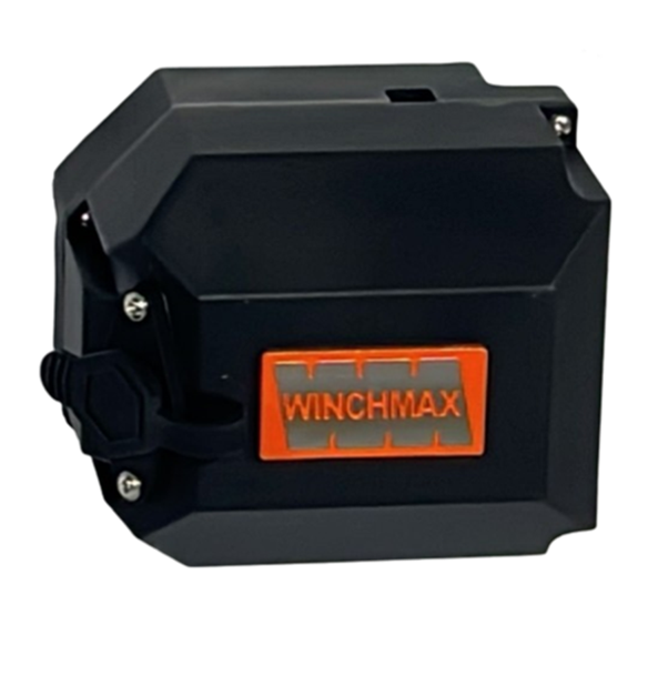 EMPTY CONTROL BOX CASE (2 PART) WITH WANDERLEAD SOCKET FITTED FOR WM20,000 LBS 12V - BLACK