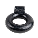ADJUSTABLE 2-BOLT LUNETTE RING 25K - FORGED STEEL - BLACK