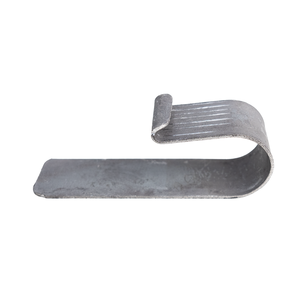 WELDABLE STEEL JACK HANDLE RETAINER CLIP - STEEL - RAW