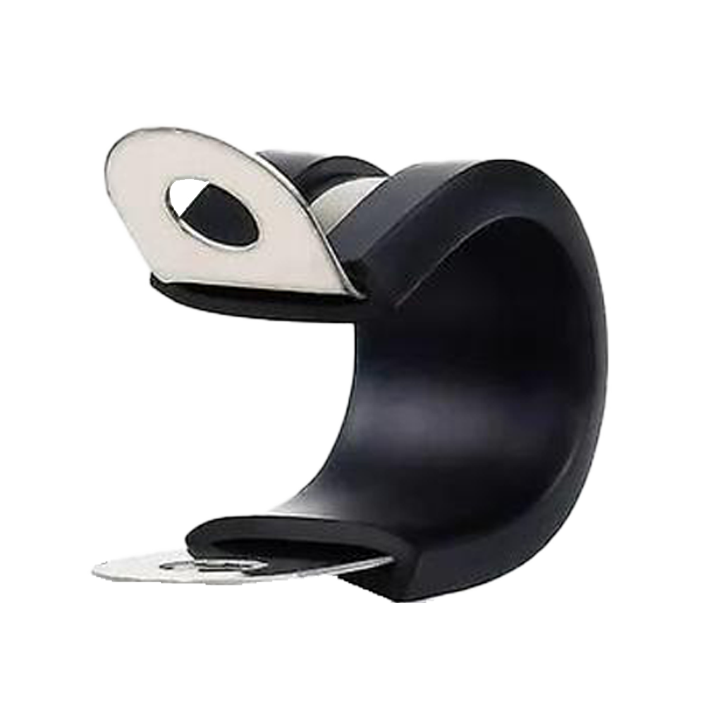 STEEL & RUBBER HOSE CLAMP DIAMETER 5/8"