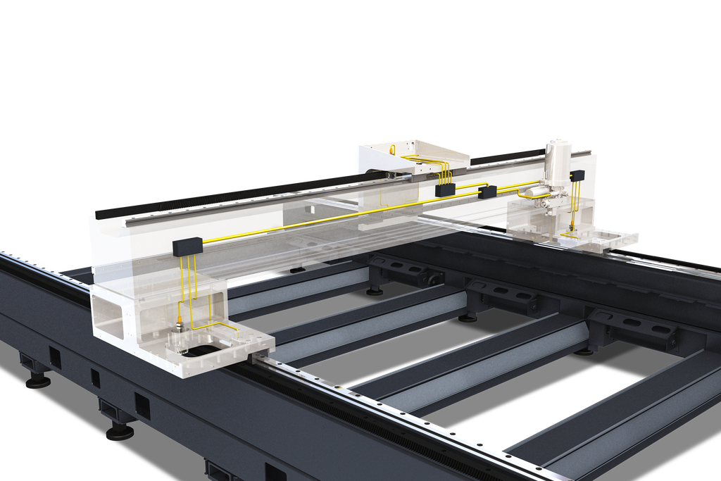 QLTEK G4020 FIBER LASER CUTTING MACHINE – 12 KW (SERIAL: SJ250920G4020014-12000)