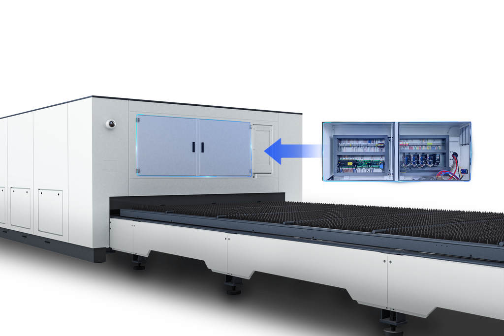QLTEK G4020 FIBER LASER CUTTING MACHINE – 12 KW (SERIAL: SJ250920G4020014-12000)
