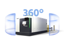 QLTEK GI6025 FIBER LASER CUTTING MACHINE – 12 kW (SERIAL: SJ250930GI6025027-12000)