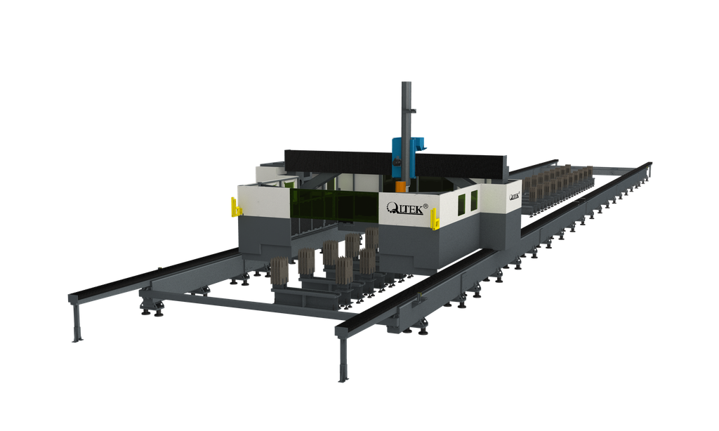 QLTEK HM26025 FIBER TUBE LASER CUTTING MACHINE – 12 kW (SERIAL: SJ251112HM26025015-12000)