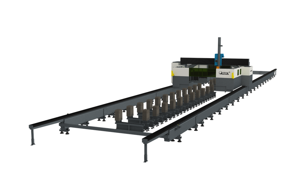 QLTEK HM26025 FIBER TUBE LASER CUTTING MACHINE – 12 kW (SERIAL: SJ251112HM26025015-12000)