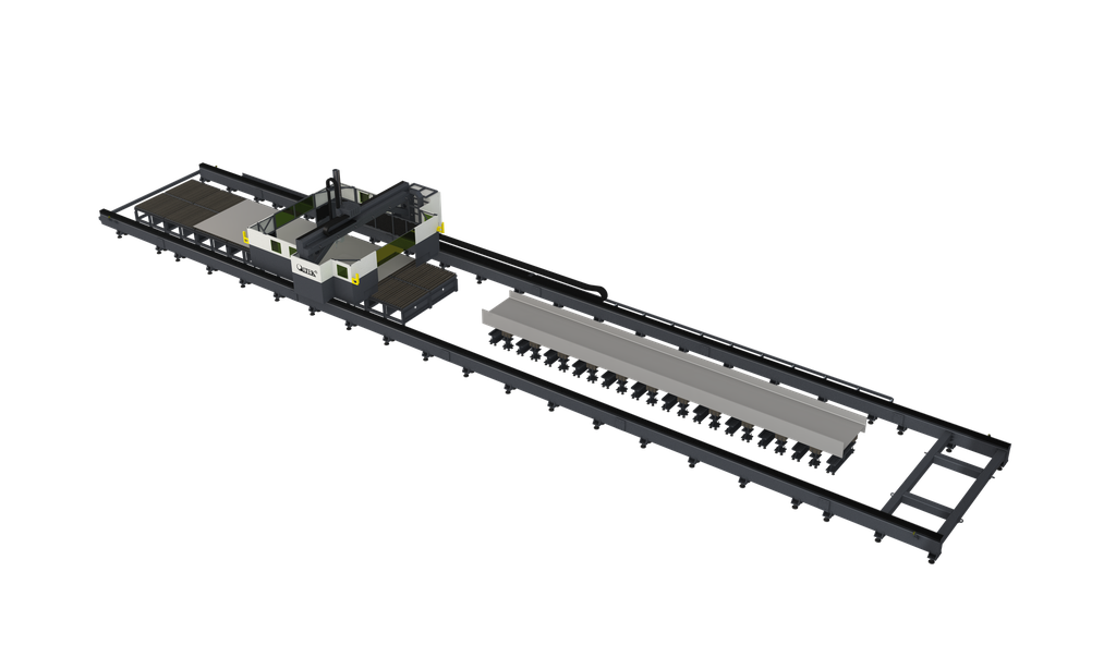 QLTEK HM26025 FIBER TUBE LASER CUTTING MACHINE – 12 kW (SERIAL: SJ251112HM26025015-12000)