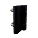 BISAGRA NEGRA CUADRADA DE ALEACION DE ZINC 50X50MM