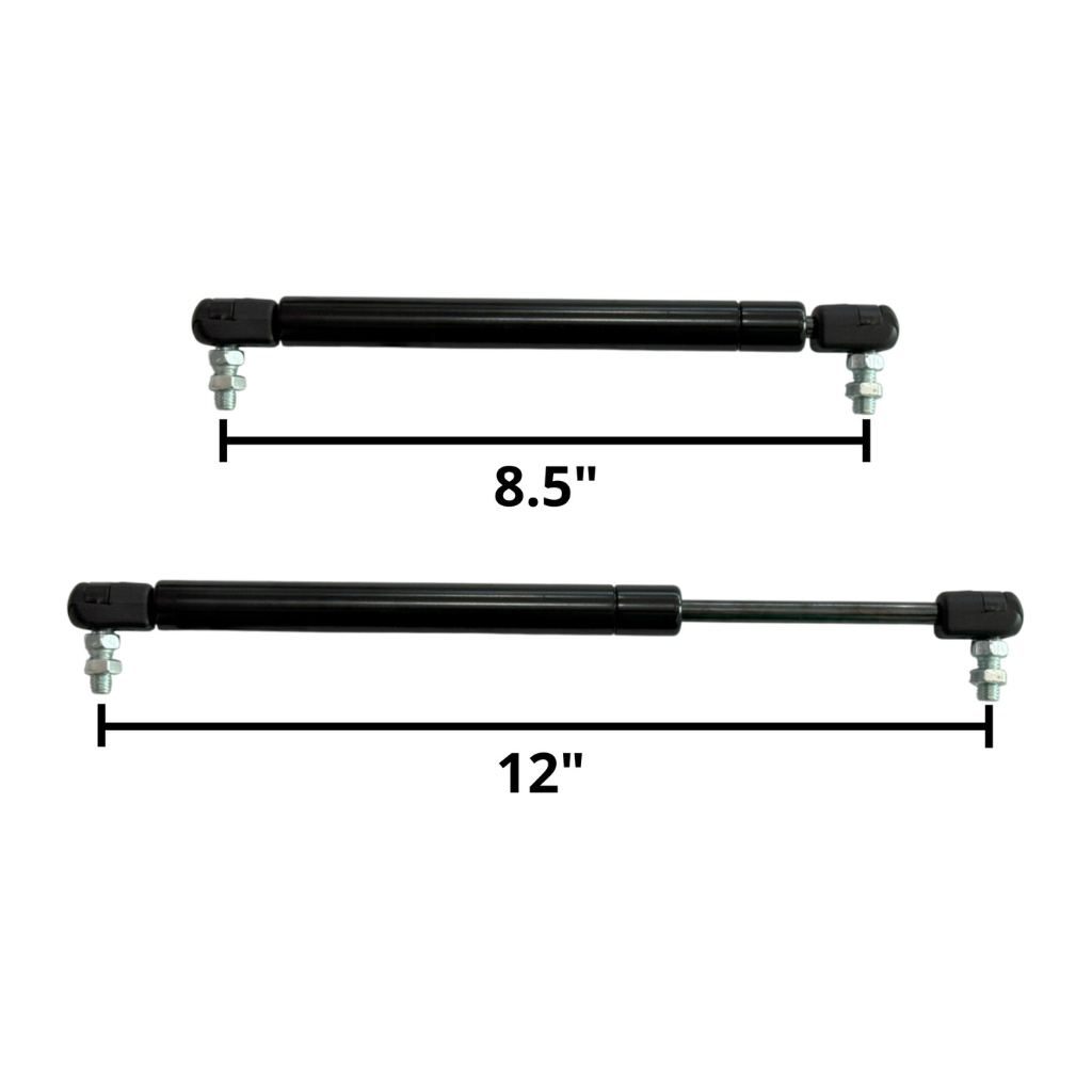 [AG-12-120LBS] AMORTIGUADOR DE GAS DE 12" DE 120 LBS