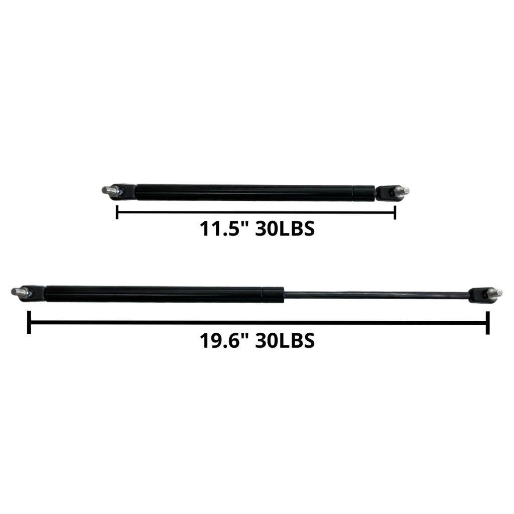[AG-19.60-30LBS] AMORTIGUADOR DE GAS DE 19.60" DE 30 LBS, (INCLUYE TORNILLOS)