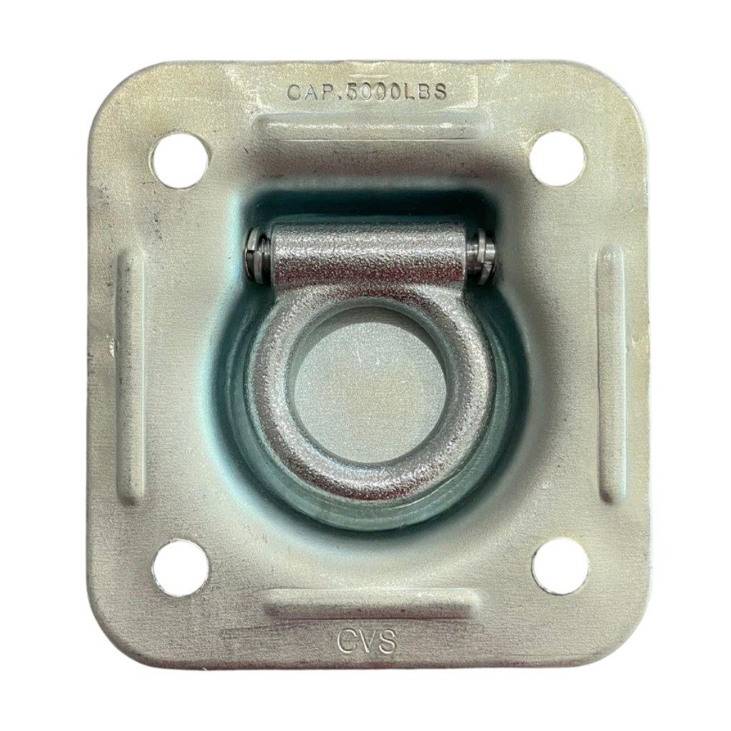 SQUARE TIE-DOWN ANCHOR WITH RING