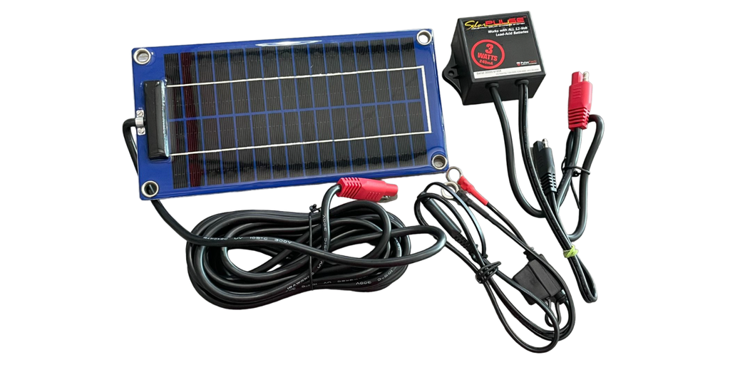 12-VOLT SOLAR CHARGER, 3 WATTS, 240 MA