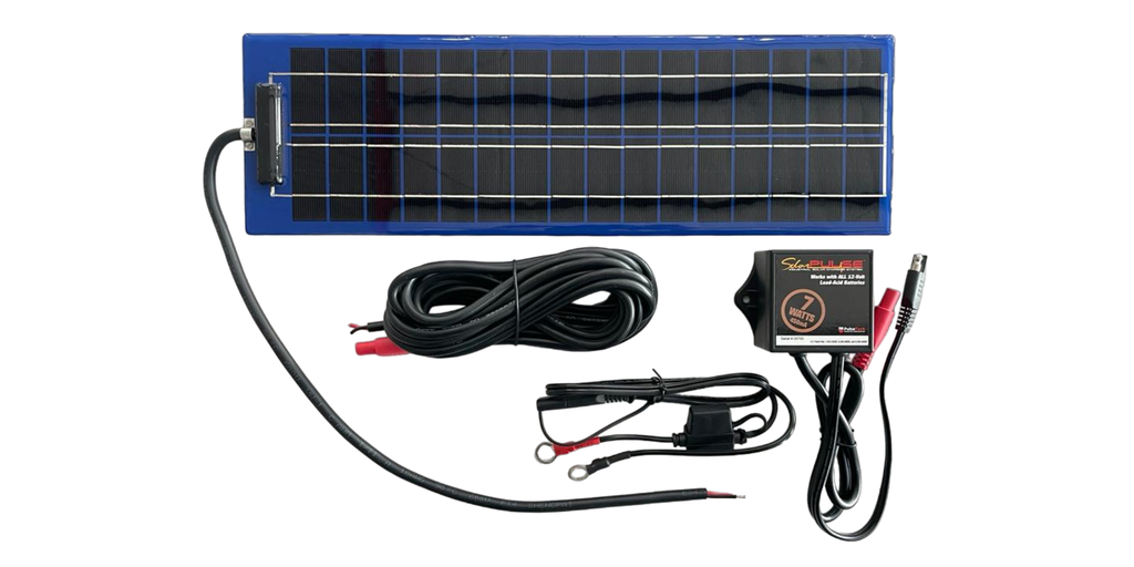 [735X613] 12-VOLT SOLAR CHARGER, 7 WATTS, 450 MA (RECTANGULAR)