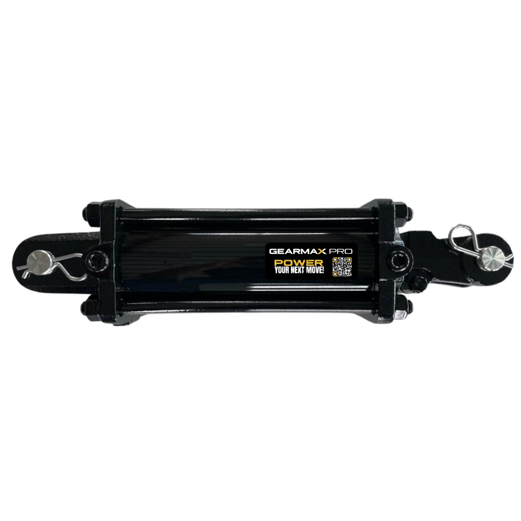 [TR2.5-4008-GX] HYDRAULIC CYLINDER, 4" BORE, 1 1/2" ROD, 8" STROKE, 2,500 PSI