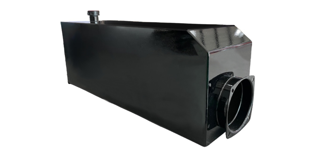 METAL RESERVOIR FOR HYDRAULIC PUMP, 8 GALLONS