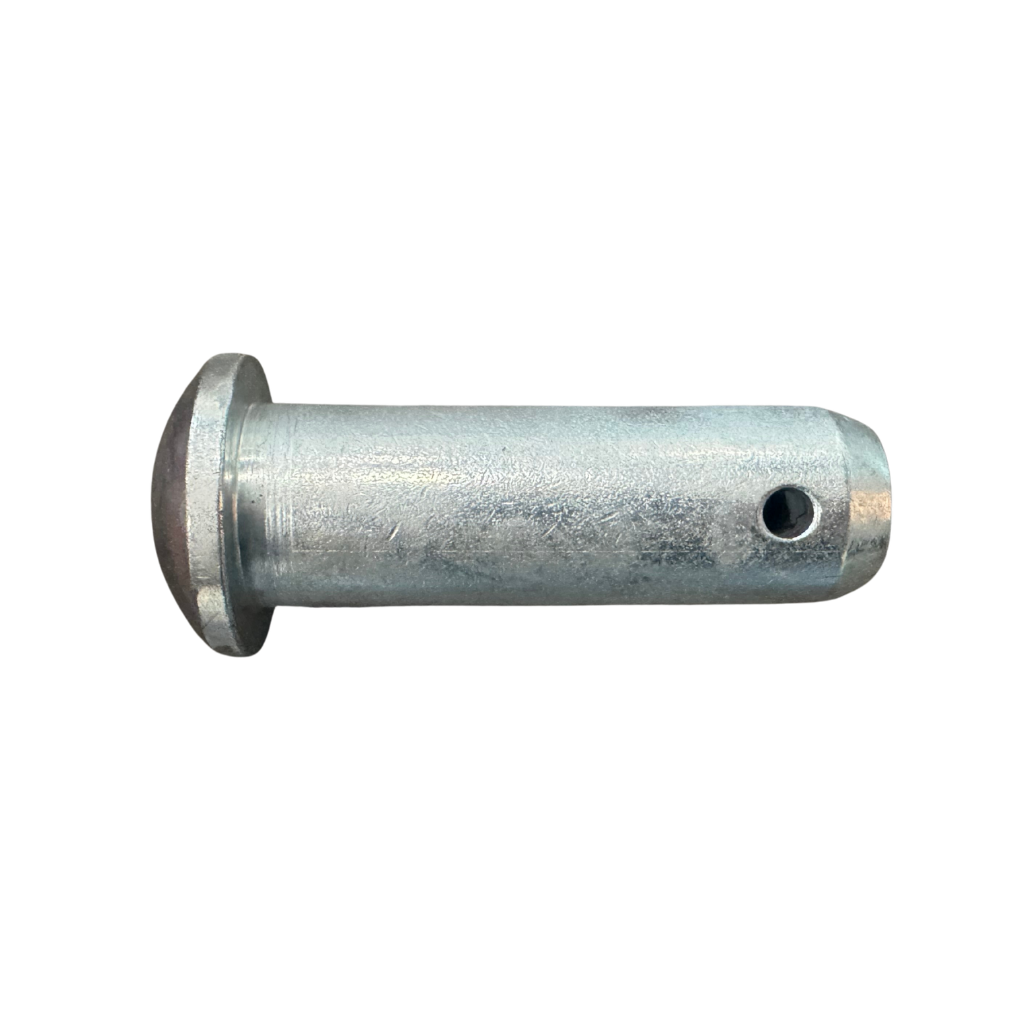 [PIN1X3-1/2] 1" X 3 1/2" SMOOTH STEEL PIN WITH ROUND HEAD AND 0.23" HOLE